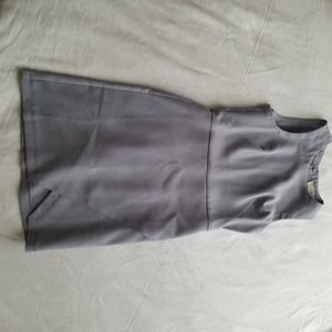 LOFT  gray dress